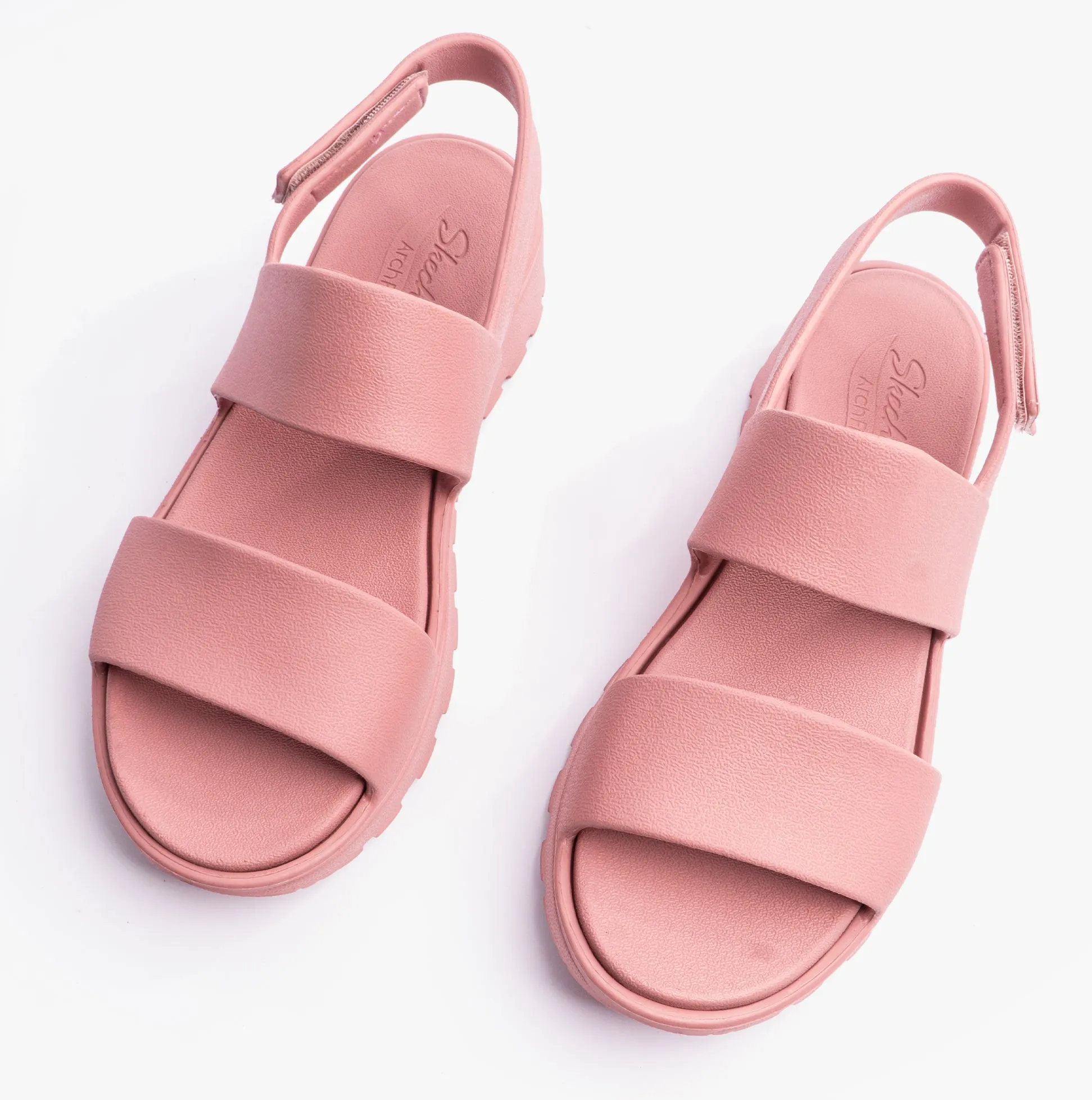 111380/ROS FOAMIES: ARCH FIT FOOTSTEPS - DAY DREAM Womens Sandals Rose