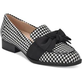 Bandolino Womens Lindio 2 Bow Woven Loafers