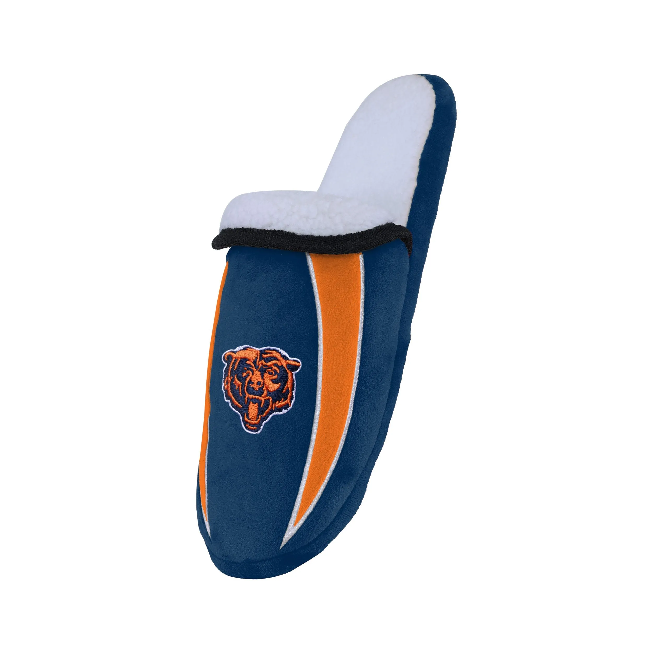 Chicago Bears NFL Mens Sherpa Slide Slippers