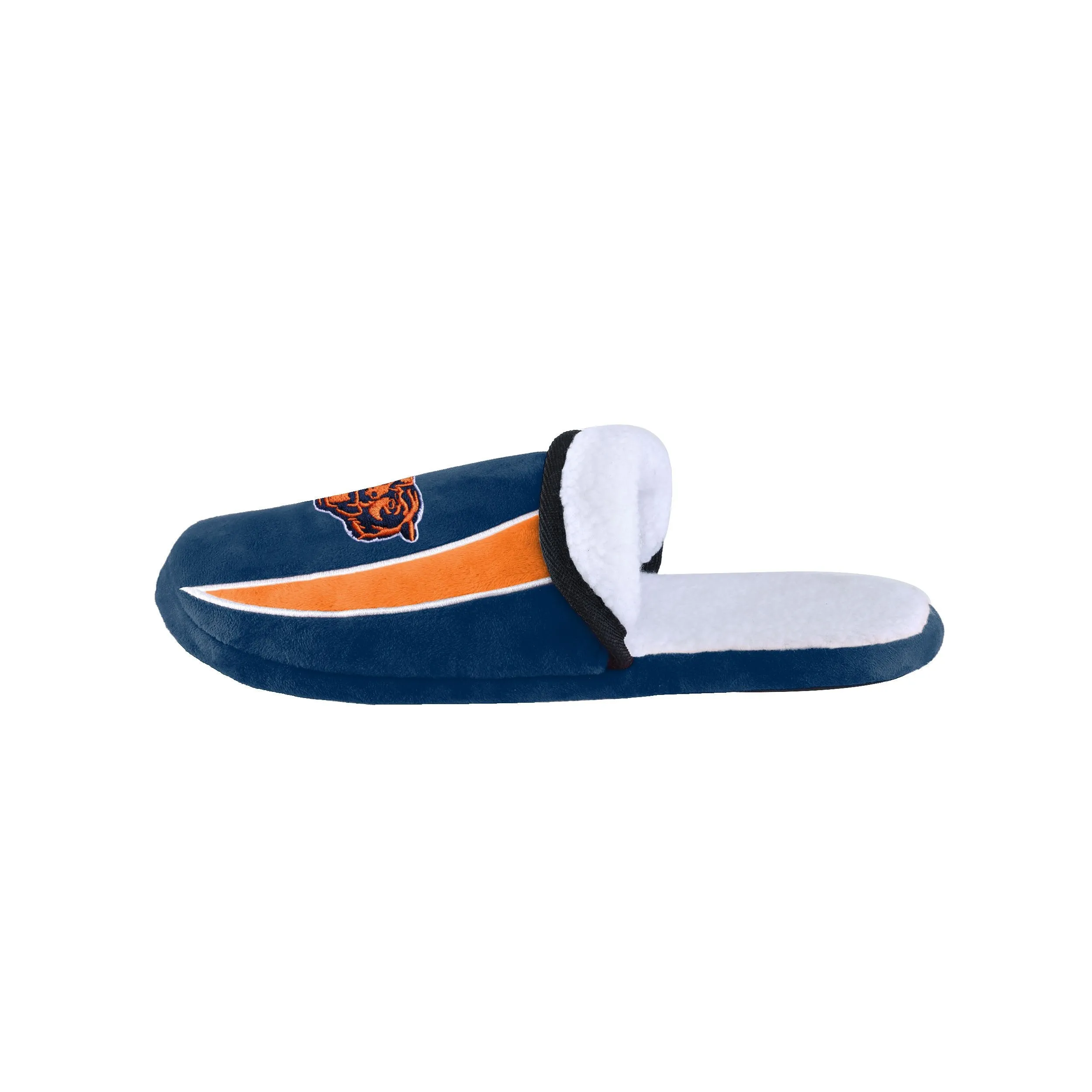 Chicago Bears NFL Mens Sherpa Slide Slippers