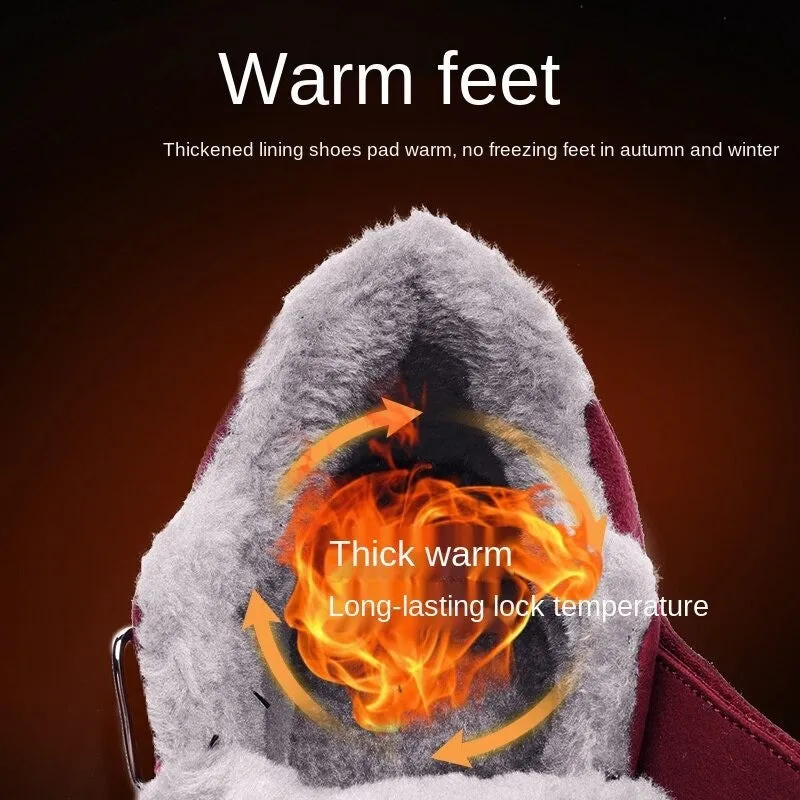 Cuzcare Women Orthopedic Shoes Warm Ankle Boots