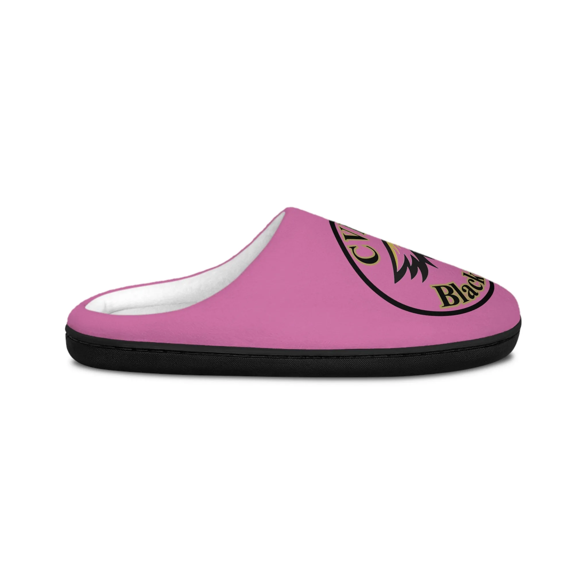 CVHS Blackhawk Circle Logo Women's Soft Flannel Fleece Indoor Slippers