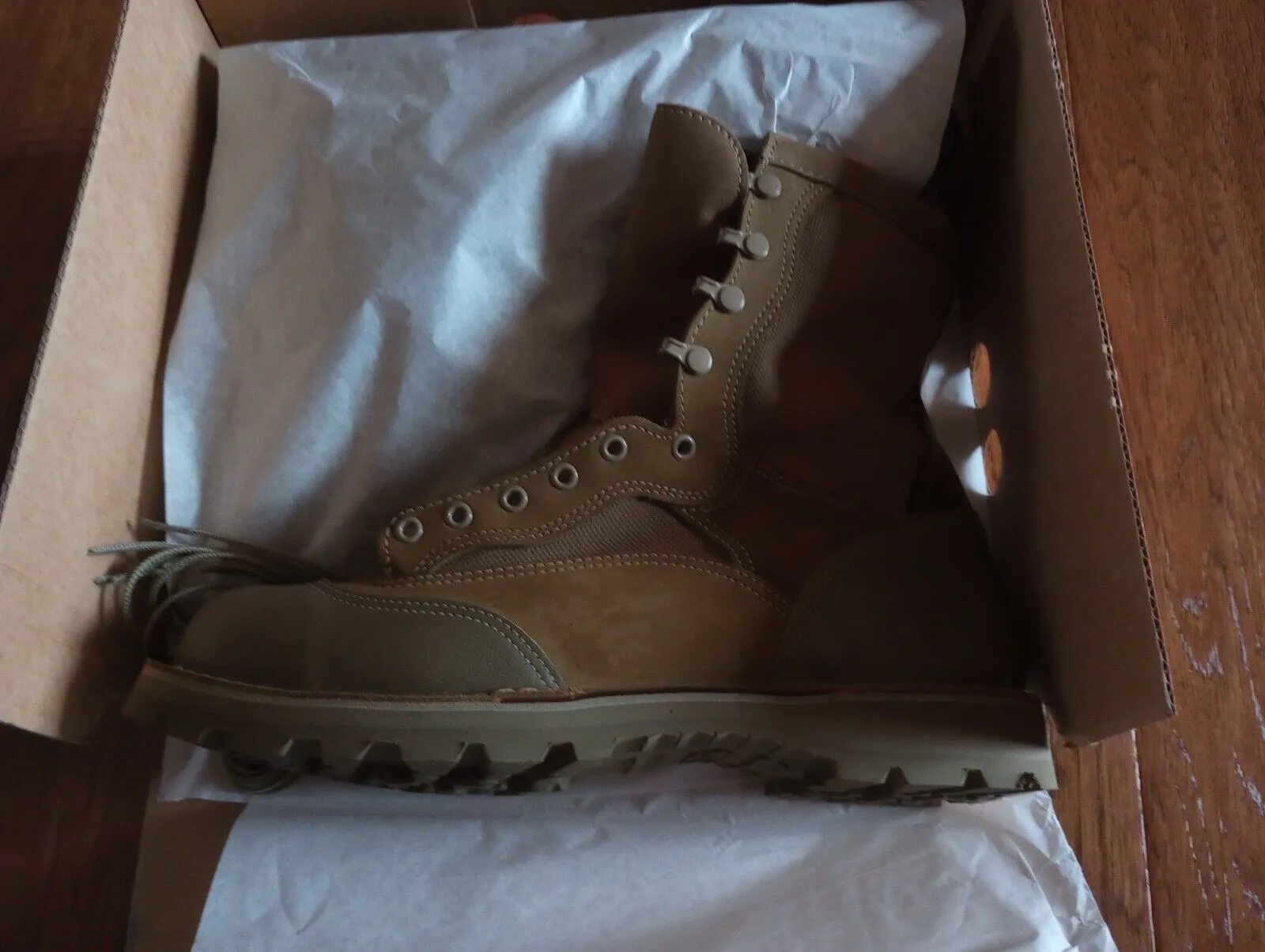 DANNER USMC RAT BOOT TEMPERATE WEATHER MILITARY ISSUE NEW USA MADE VIBRAM SOLE