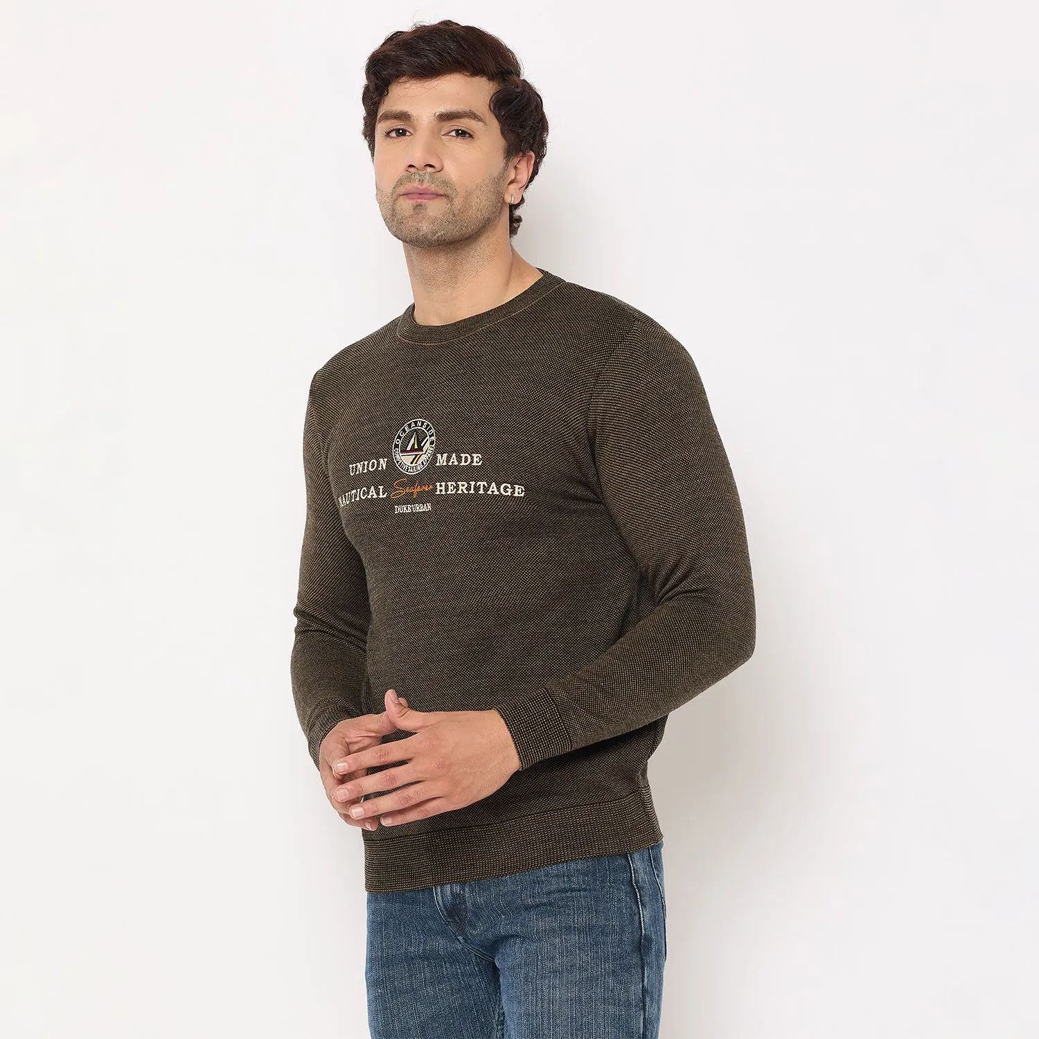 Duke Stardust Men Round Neck Sweater (SDS2251)