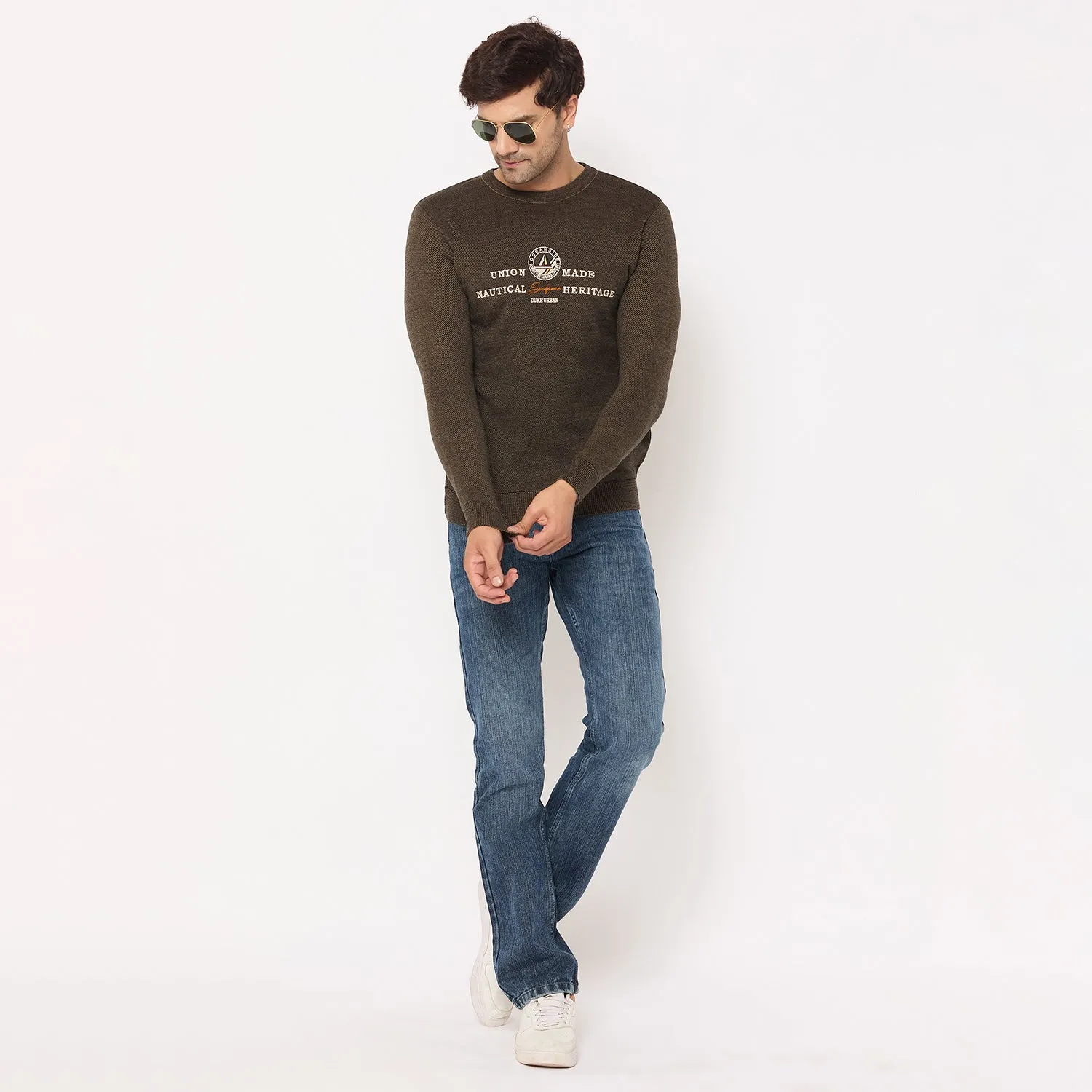 Duke Stardust Men Round Neck Sweater (SDS2251)