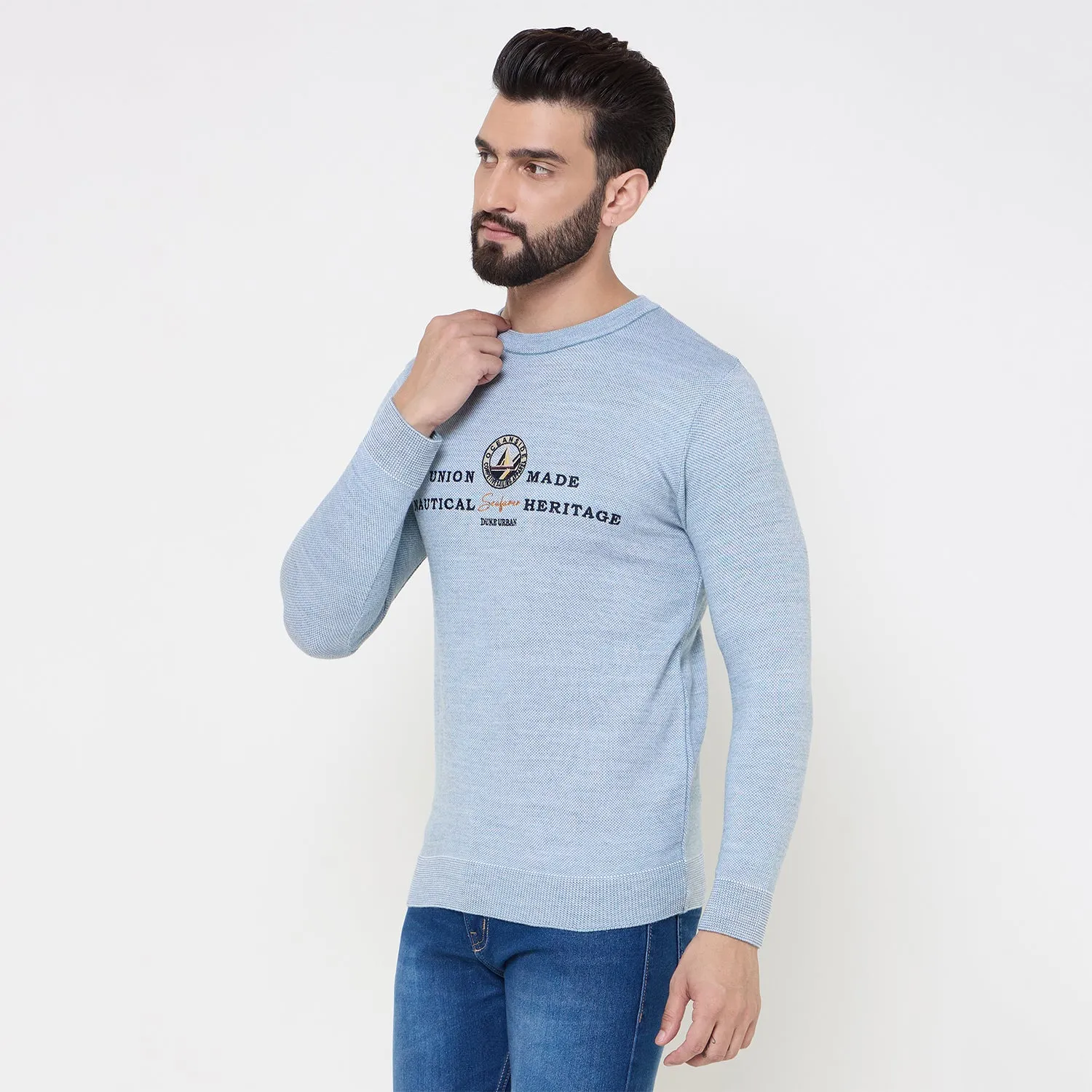 Duke Stardust Men Round Neck Sweater (SDS2251)
