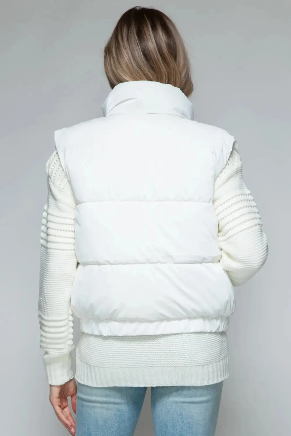 Fine Fur Lined Quilted Vest
