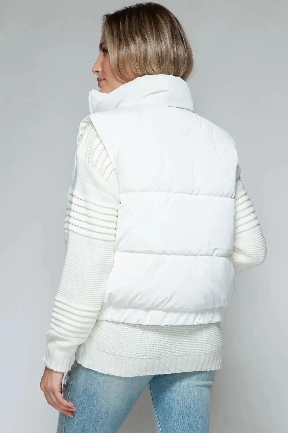 Fine Fur Lined Quilted Vest
