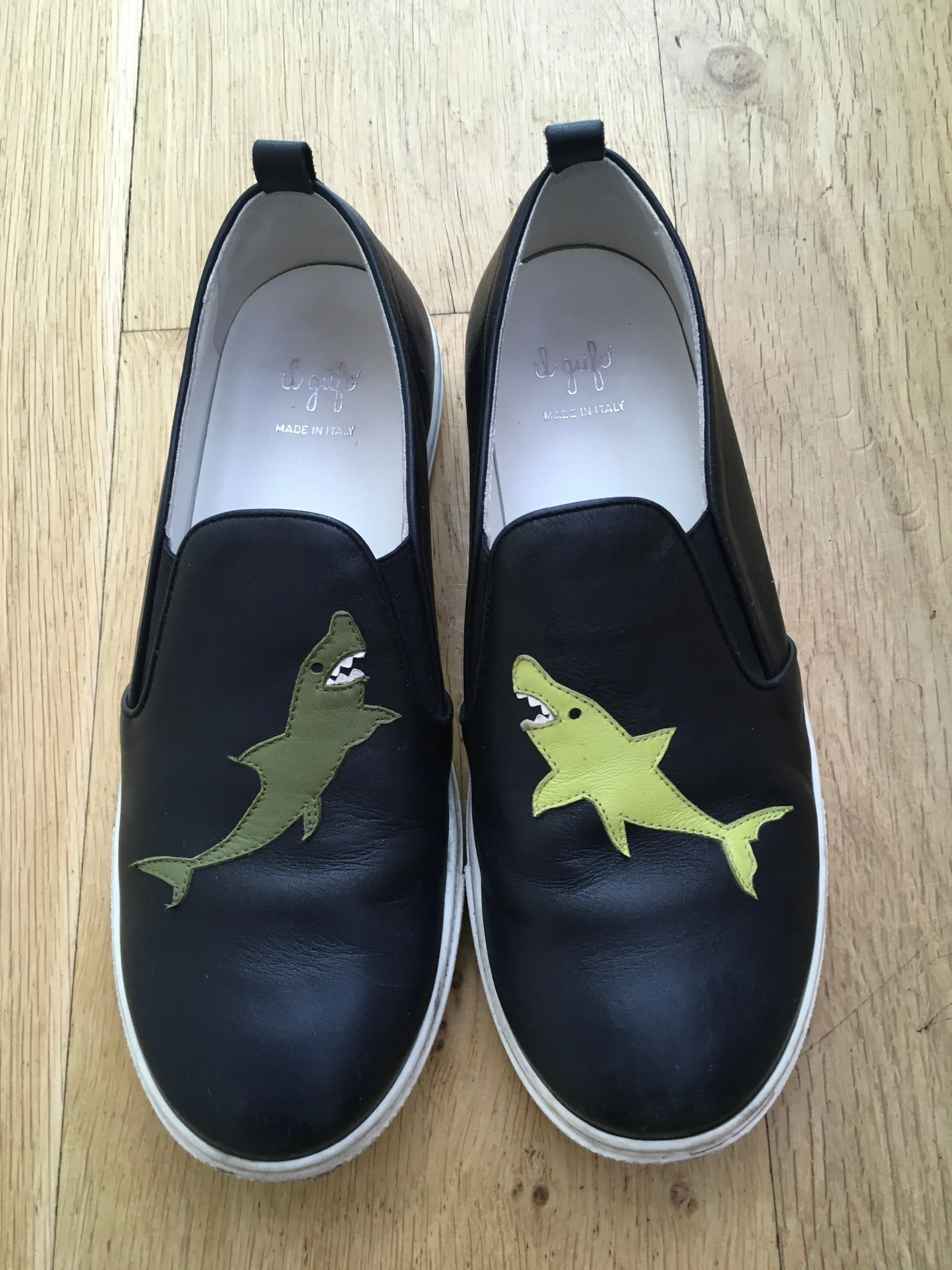 il gufo KIDS Boys Children Boys' Calfskin Leather Loafers Slip on Shoes 29 & 37 children