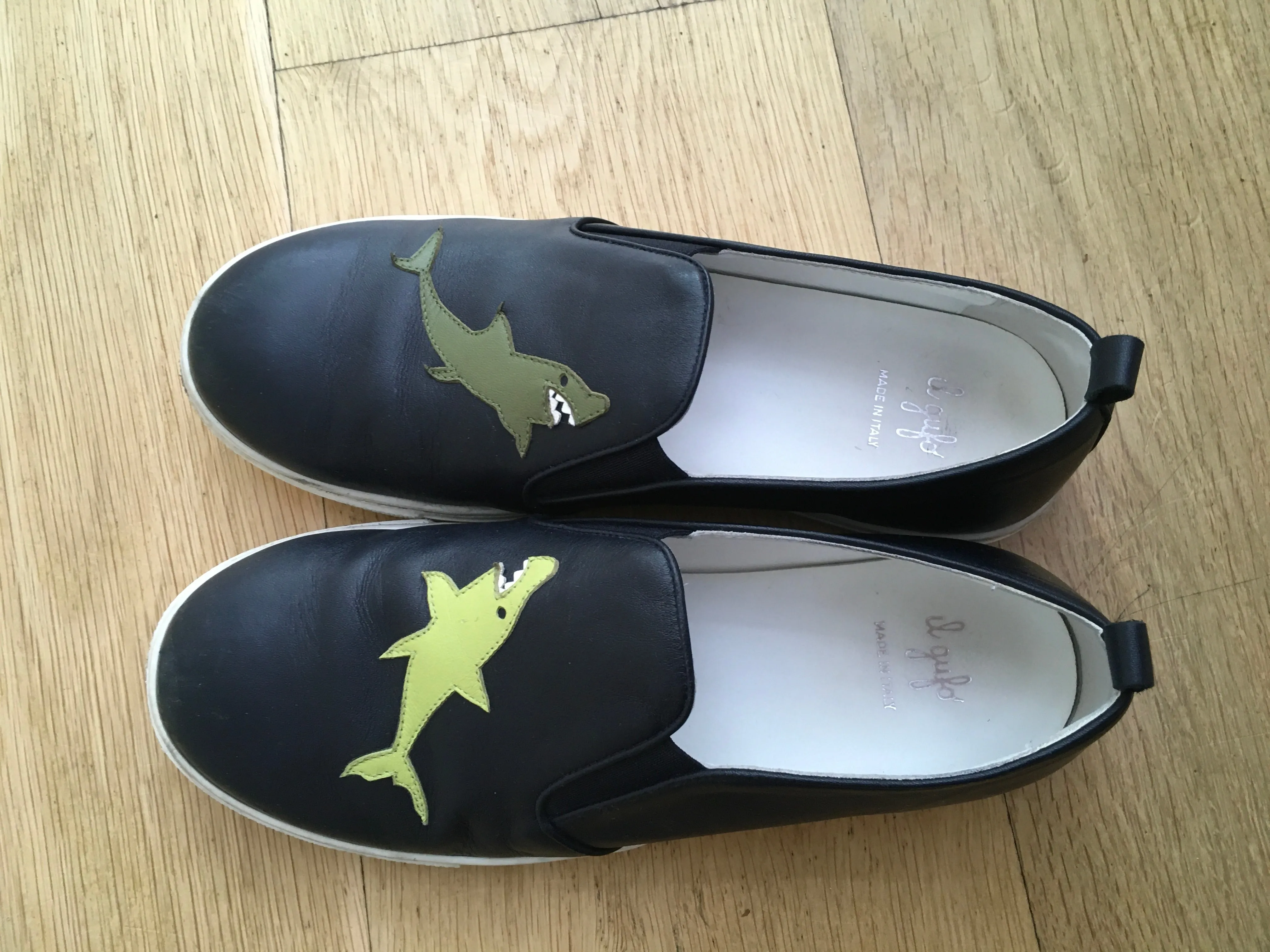 il gufo KIDS Boys Children Boys' Calfskin Leather Loafers Slip on Shoes 29 & 37 children