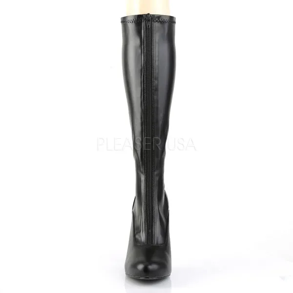 Lace-up Back High Heel Knee Boots EVE-208
