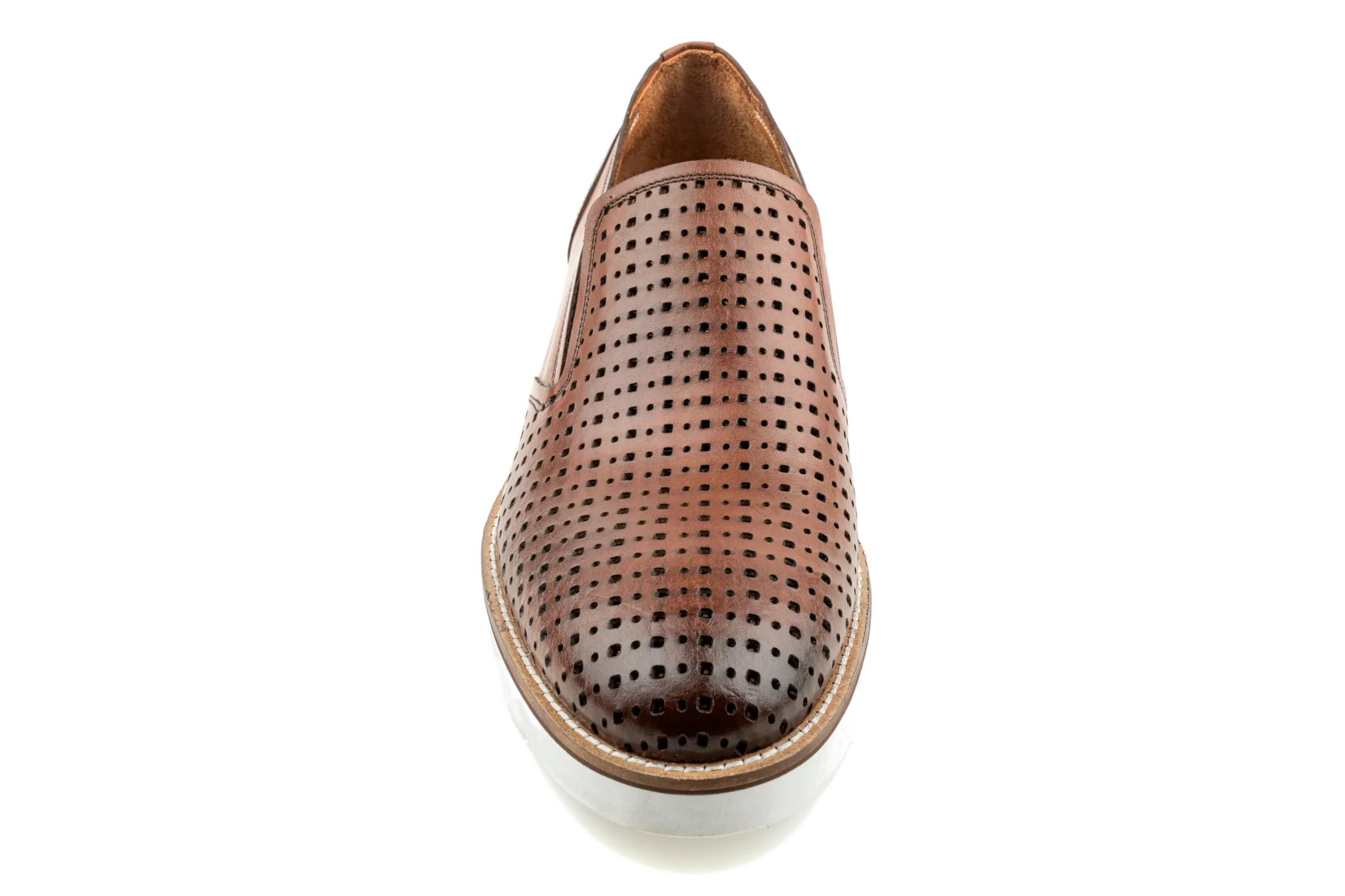 Mens Dress Sneakers, Leather Dress Sneakers Mens, Sneakers That Look Like Dress Shoes, Loafer Dress Shoe Sneaker Hybrid, Tan Dress Sneakers, Summer Perforated Leather Loafers: Tew by Debbano