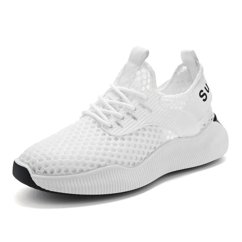 Men's Sneaks Casual Shoes Summer Fly-Knit Sneakers Men's Casual