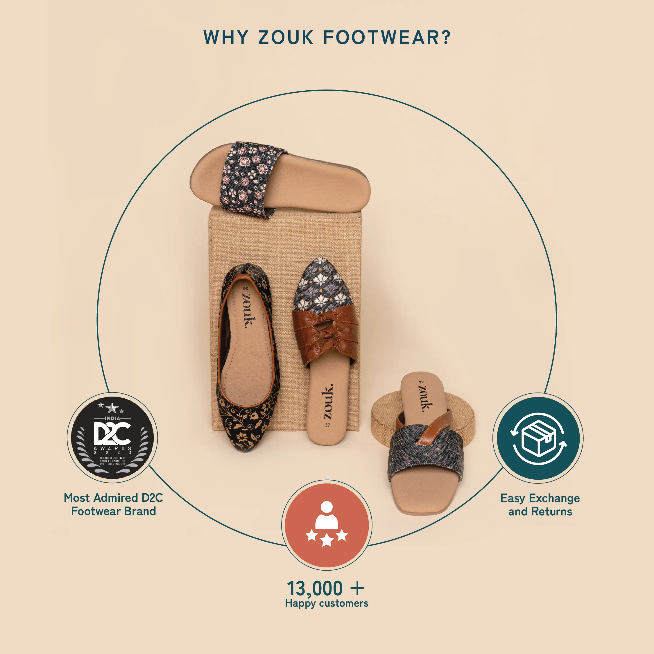 Palolem Wave T Strap Sandal