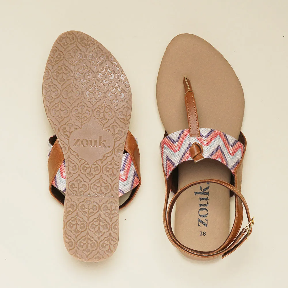 Palolem Wave T Strap Sandal