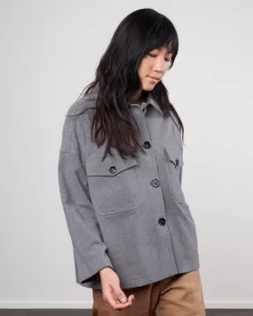 patch pocket gaban - grigio melange