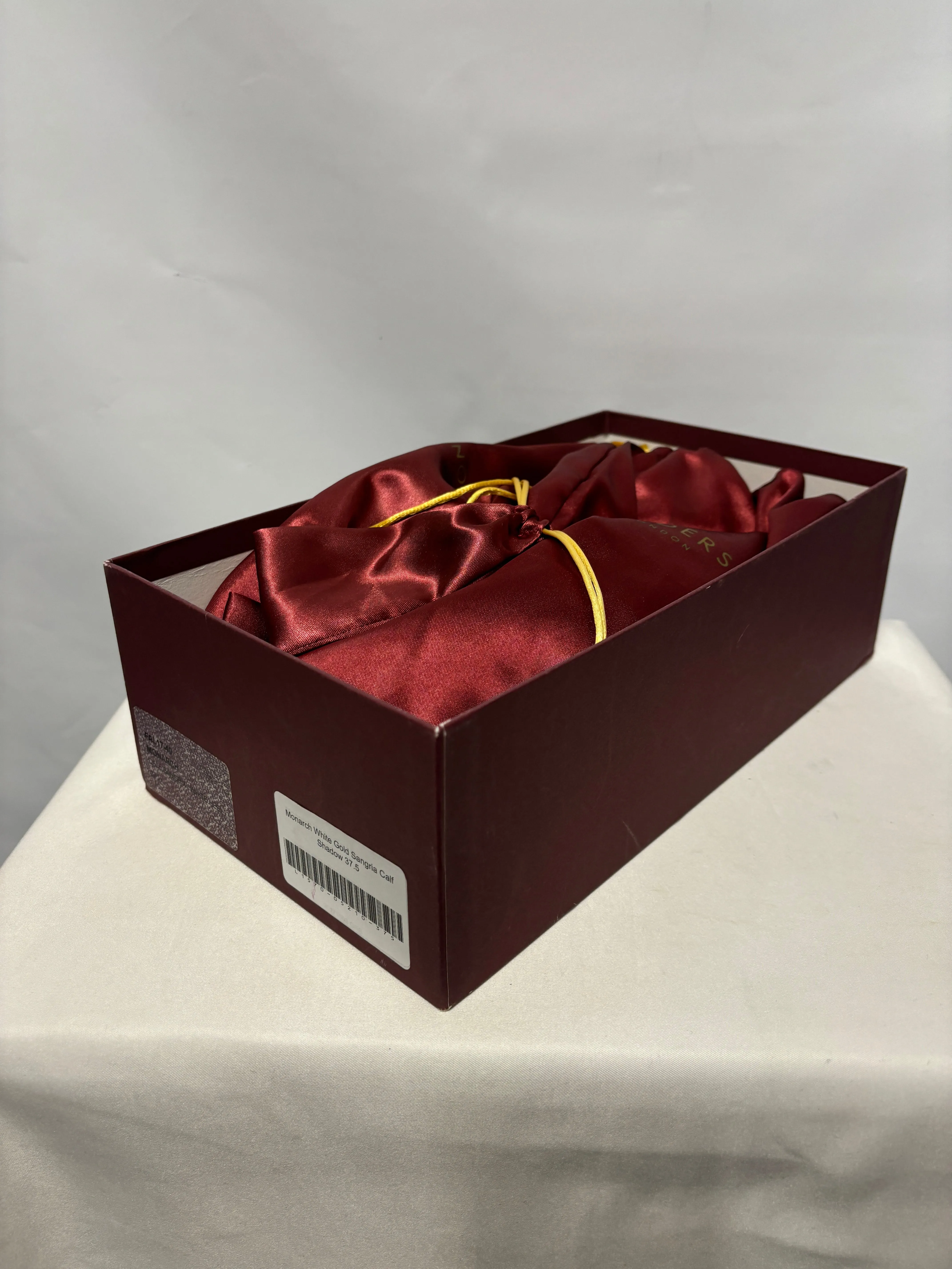 R. Sanderson Purple Sangria Monarch Calf Heels 4.5
