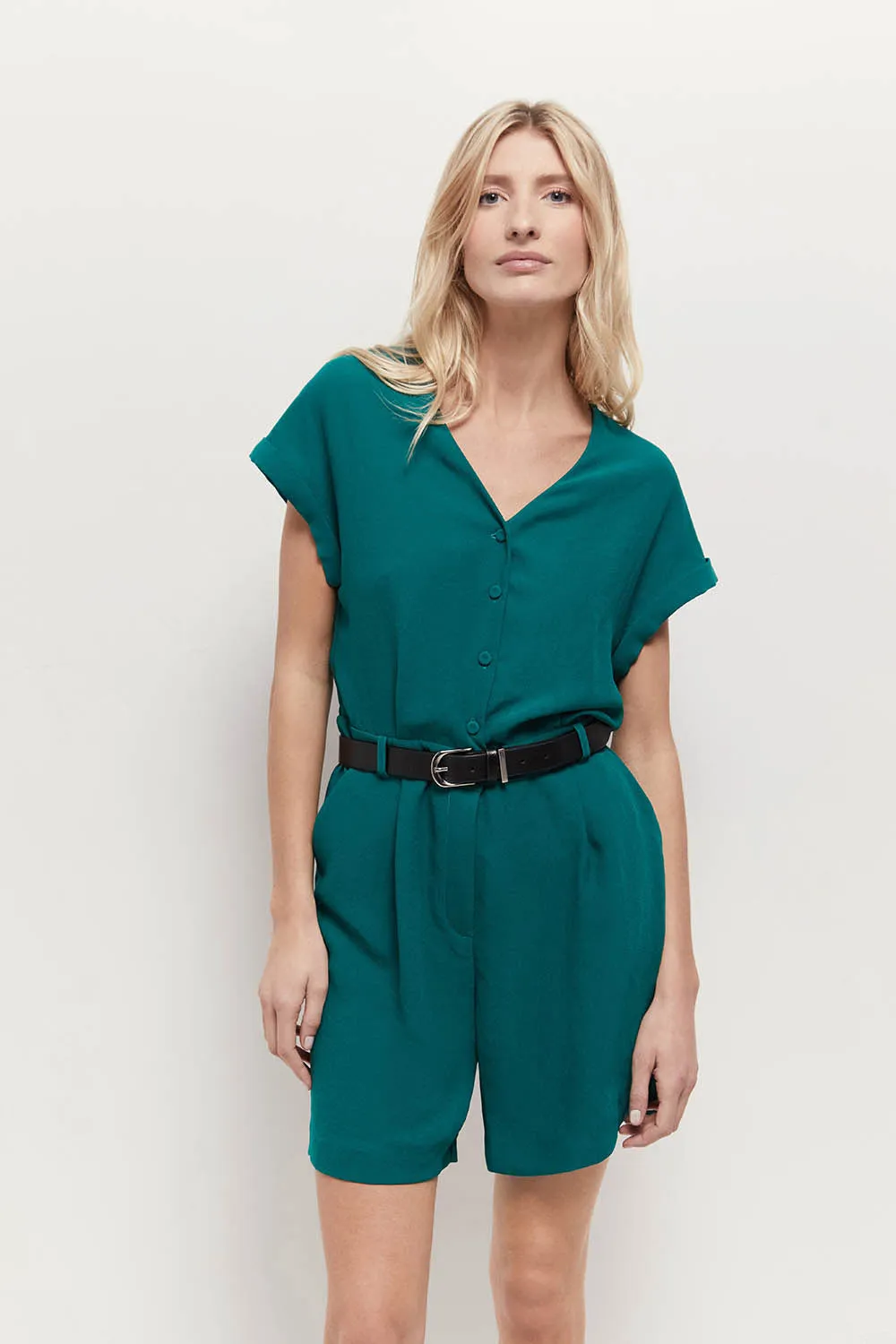 ROCA - Combi short jungle green