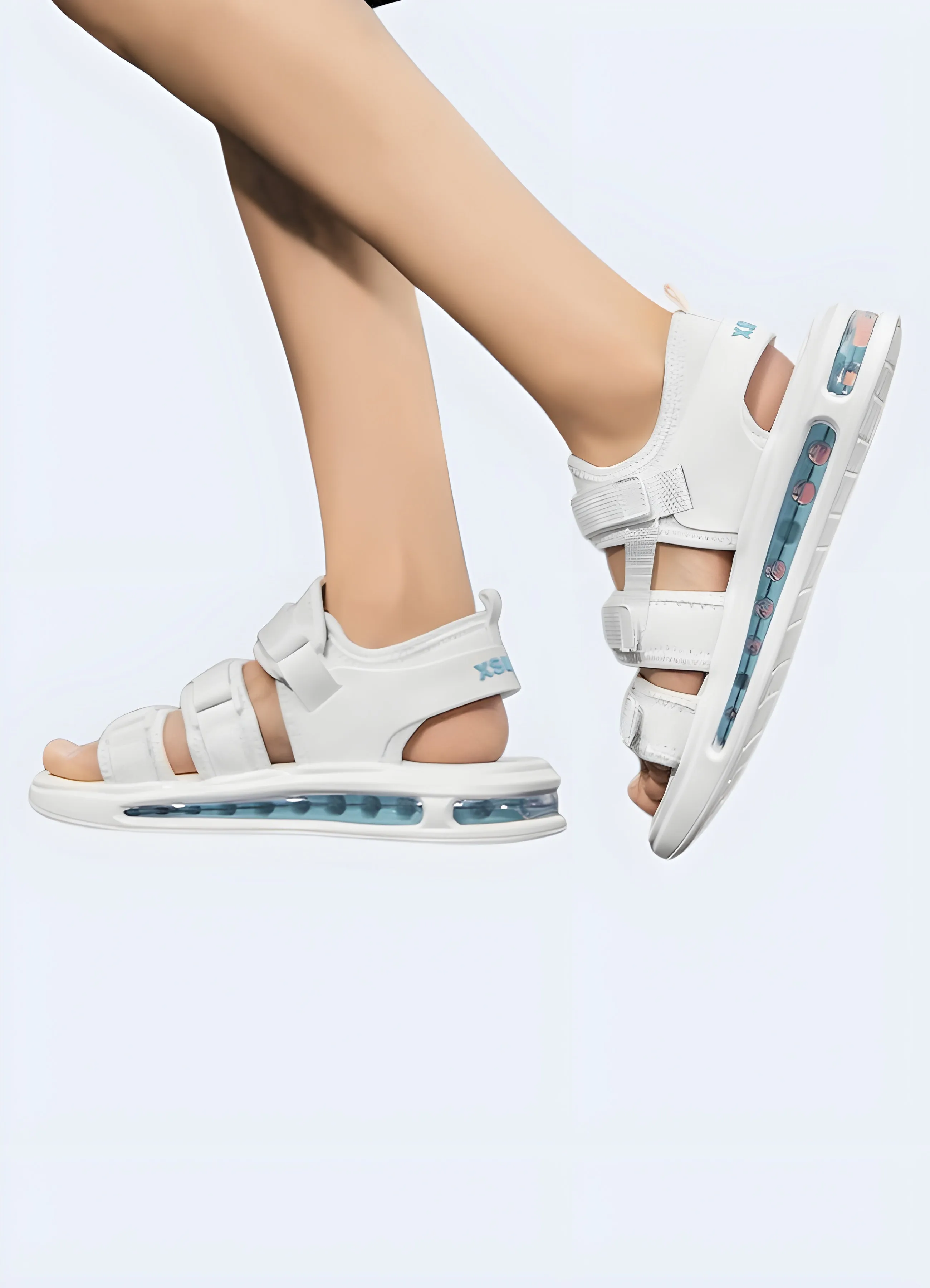 Techwear Sandals White