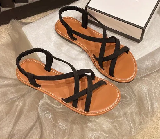 Vera | Chic Comfortable Flat Summer Sandals